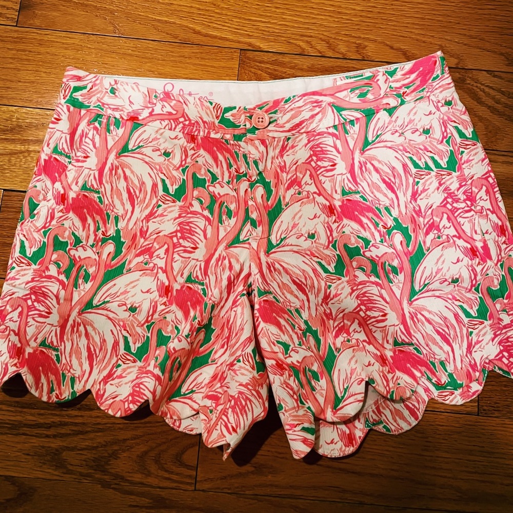 🌺🦩Lilly Pulitzer🌺🦩scalloped shorts